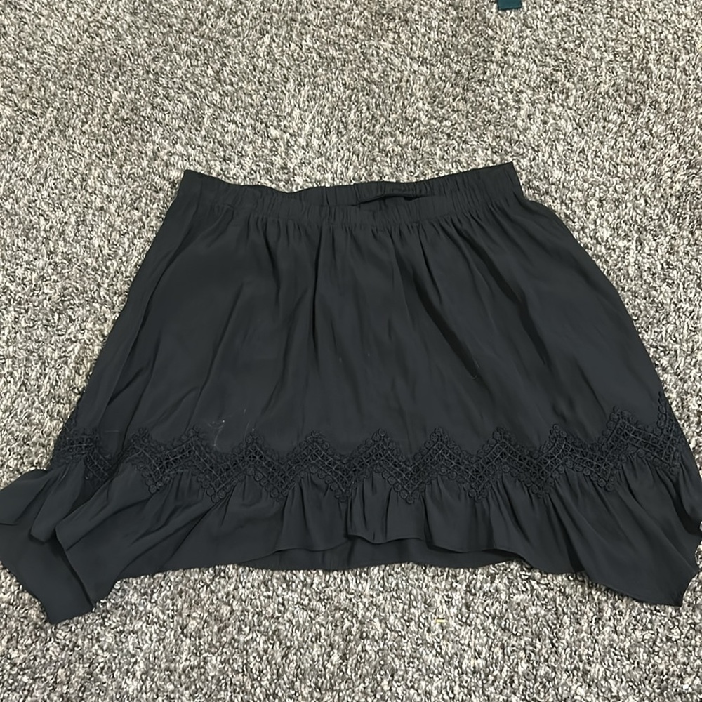 4 FOR 25 Ramy Brook Black Slip Mini Skirt Small - Picture 5 of 7